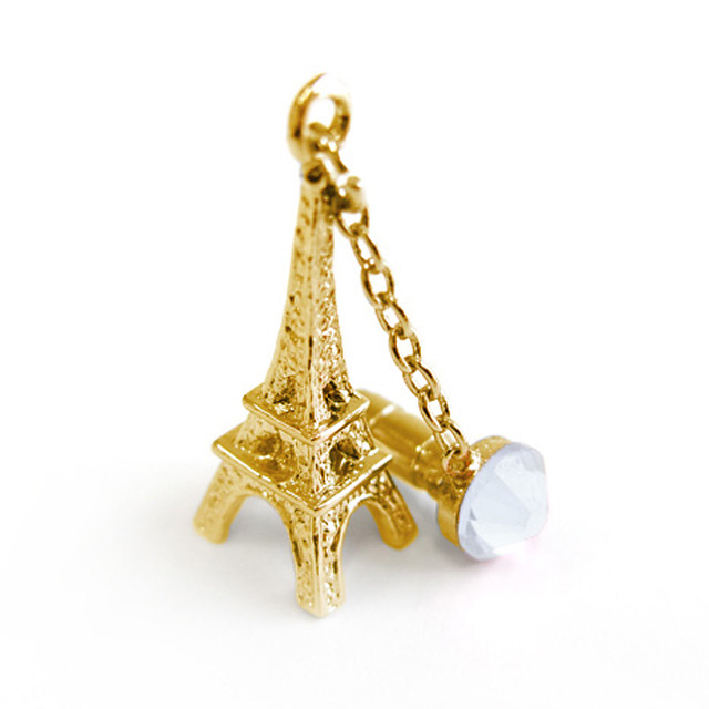 iCharm EarphoneJackAccessory ”Eiffel”(Clear)