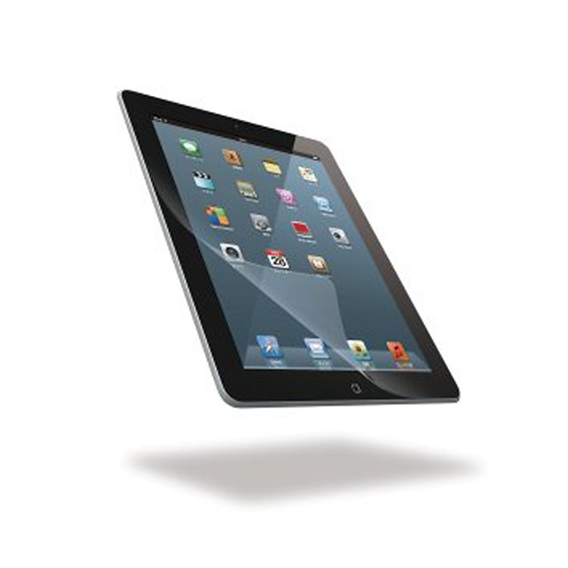 iPad(第3世代)/保護フィルム/エアーレス/抗菌