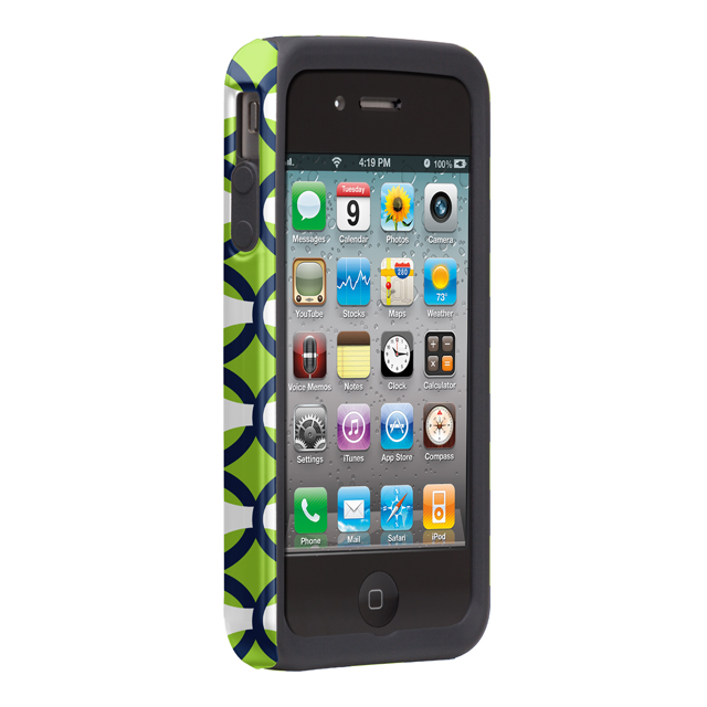 Case-Mate iPhone 4S / 4 Hybrid Tough Case, ”I Make My Case” Ovaliciousサブ画像