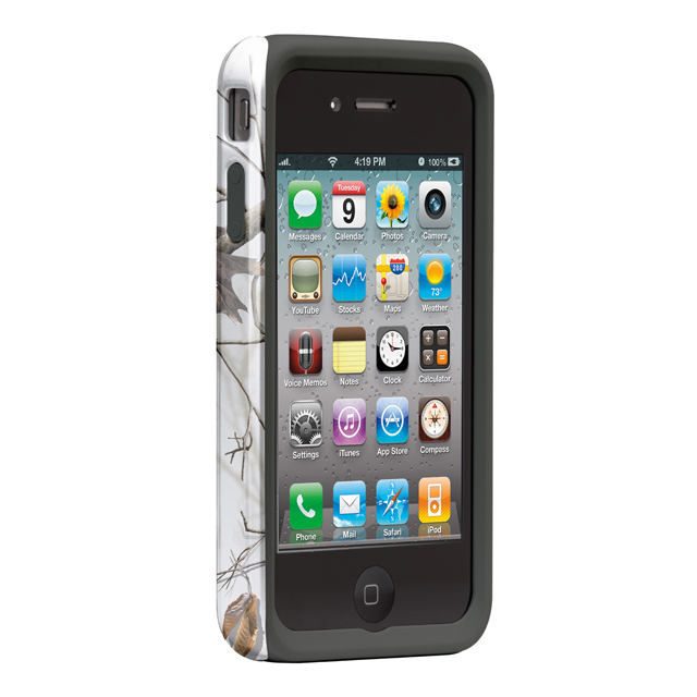 Case-Mate iPhone 4S / 4 Hybrid Tough Case, ”I Make My Case” Realtree Camo APS Snowサブ画像