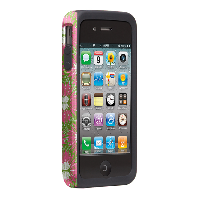 Case-Mate iPhone 4S / 4 Hybrid Tough Case, ”I Make My Case” Hara Pila Garden / Hollhigoods_nameサブ画像