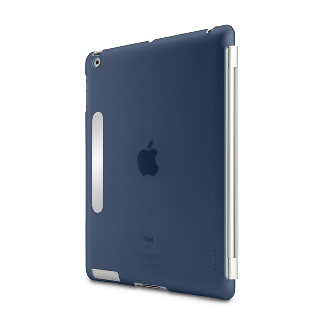 【iPad(第3世代/第4世代) ケース】スナップ シールド セキュア ブルー