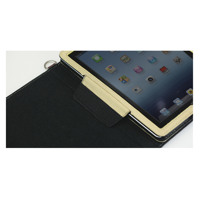 【iPad(第3世代/第4世代) iPad2 ケース】TUNEFOLIO URBAN for iPad (第3世代)/iPad 2 Navy/Brownサブ画像
