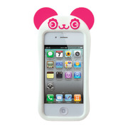 【限定】【iPhone4S/4 ケース】GANBA PANDA (Pink)