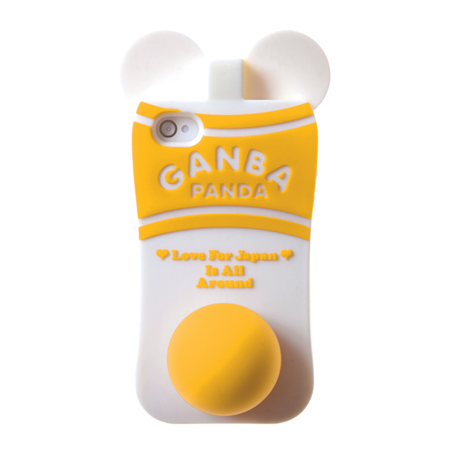 【限定】【iPhone4S/4 ケース】GANBA PANDA (Yellow)サブ画像