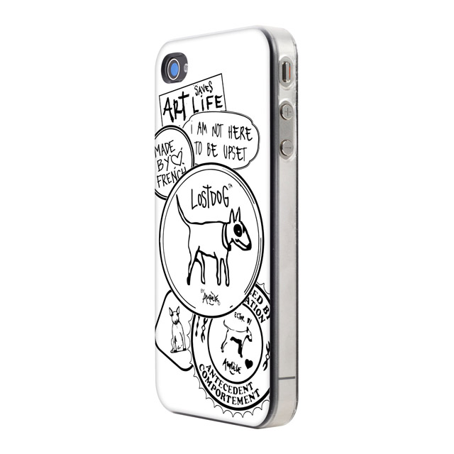 【iPhone ケース】iPhone4/4S用リサイクル保護PCケース/I am not here(アートドック)goods_nameサブ画像