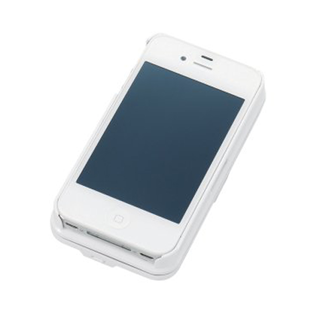 【iPhone4S/4 ケース】ケース付Bluetoothキーボード/英字配列/ホワイトサブ画像