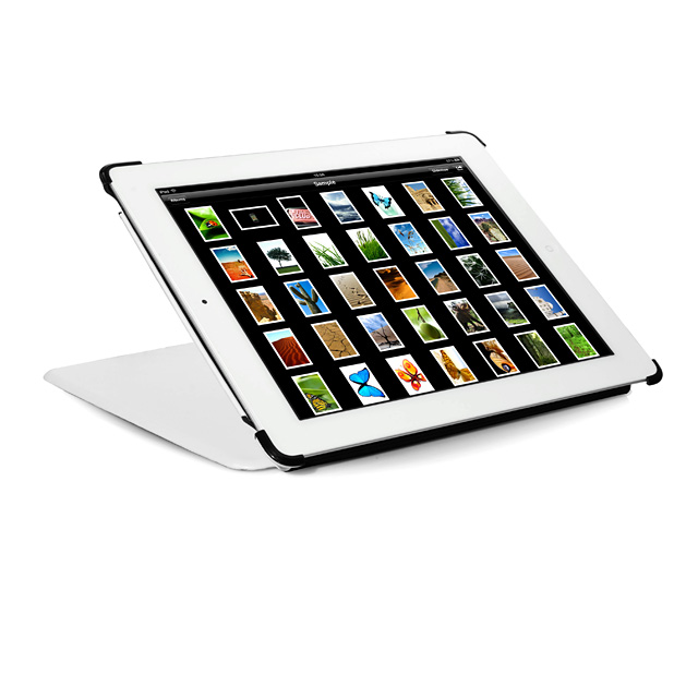 【iPad(第3世代/第4世代) iPad2 ケース】Capparel Case Forme White / Blackgoods_nameサブ画像