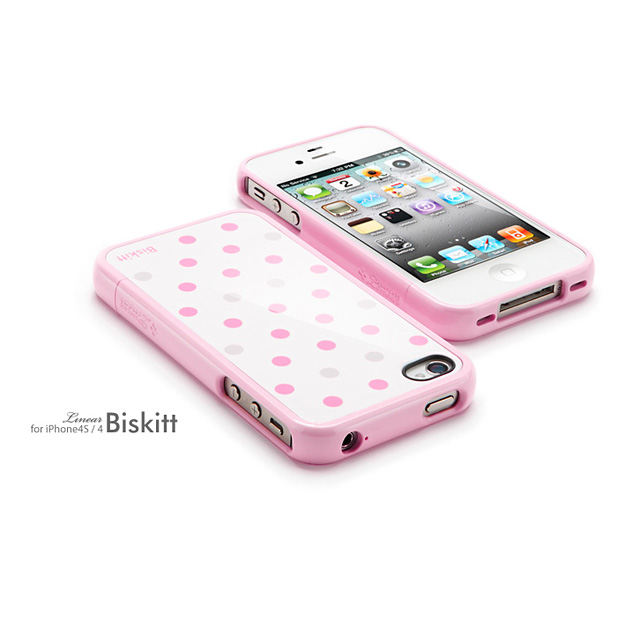 SPIGEN SGP iPhone4/4S ケース リニア ビスキット [マルチーズ・ピンク]goods_nameサブ画像