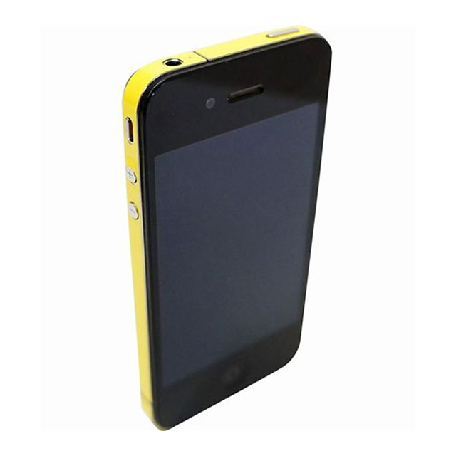 【iPhone4S/4】COLORCTORS Side Skin YELLOW