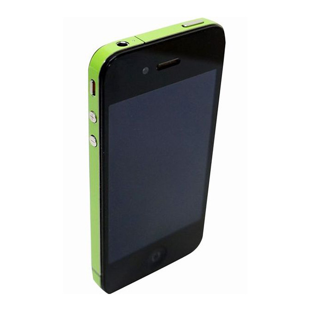 【iPhone4S/4】COLORCTORS Side Skin LIGHT GREEN