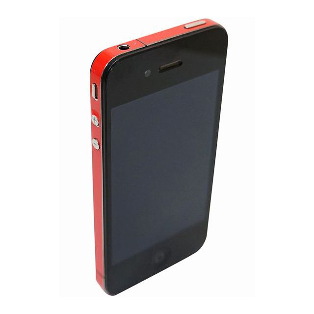 【iPhone4S/4】COLORCTORS Side Skin RED