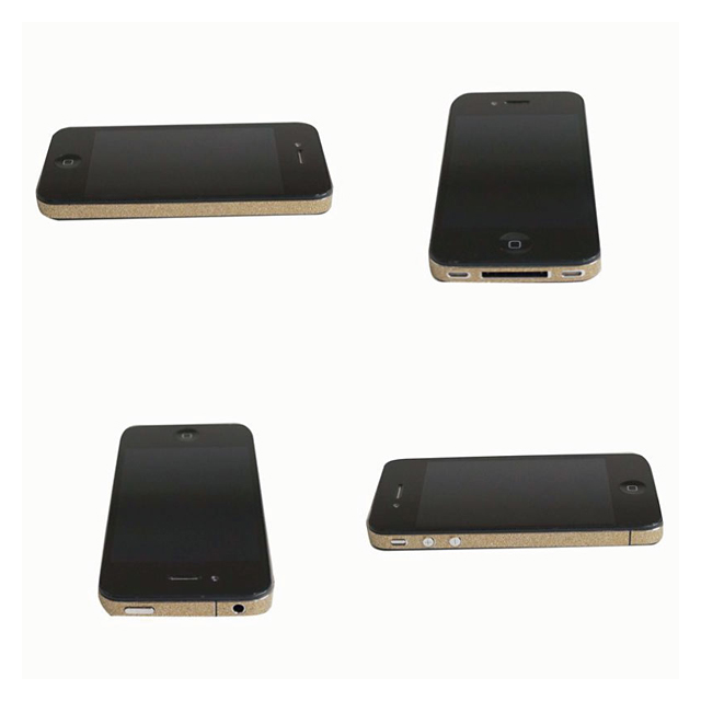【iPhone4S/4】COLORCTORS Side Skin GOLD(ラメ)goods_nameサブ画像