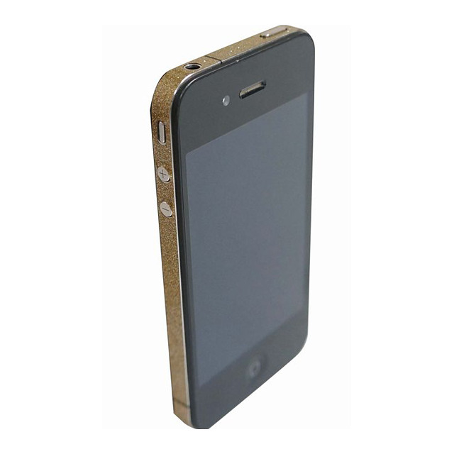 【iPhone4S/4】COLORCTORS Side Skin GOLD(ラメ)