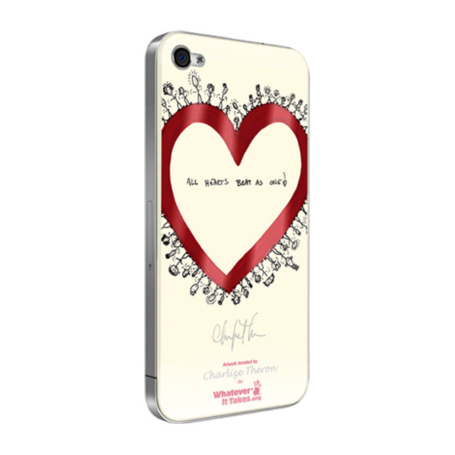 『Whatever It Takes』 iPhone 4S/4用ﾄﾞﾚｽｱｯﾌﾟｼｰﾙ 【Charlize Theron】