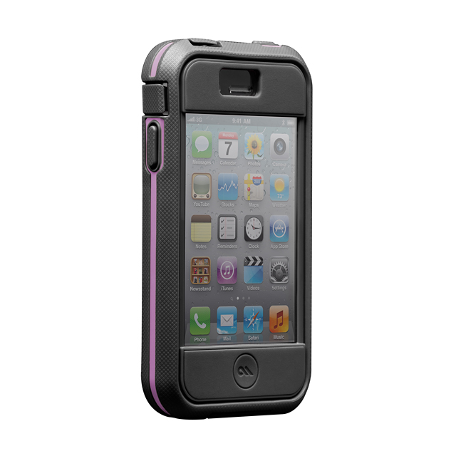 【iPhone4S/4 ケース】Case-Mate iPhone 4S / 4 Phantom Case, Cool Grey/Lt.Purpleサブ画像