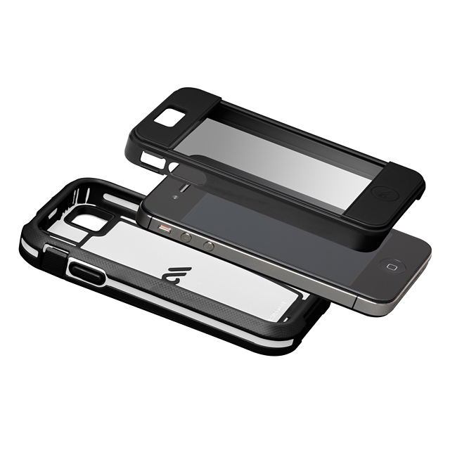 【iPhone4S/4 ケース】Case-Mate iPhone 4S / 4 Phantom Case, Black/Whiteサブ画像
