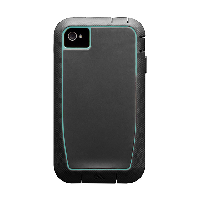 【iPhone4S/4 ケース】Case-Mate iPhone 4S / 4 Phantom Case, Cool Grey/Turquoise