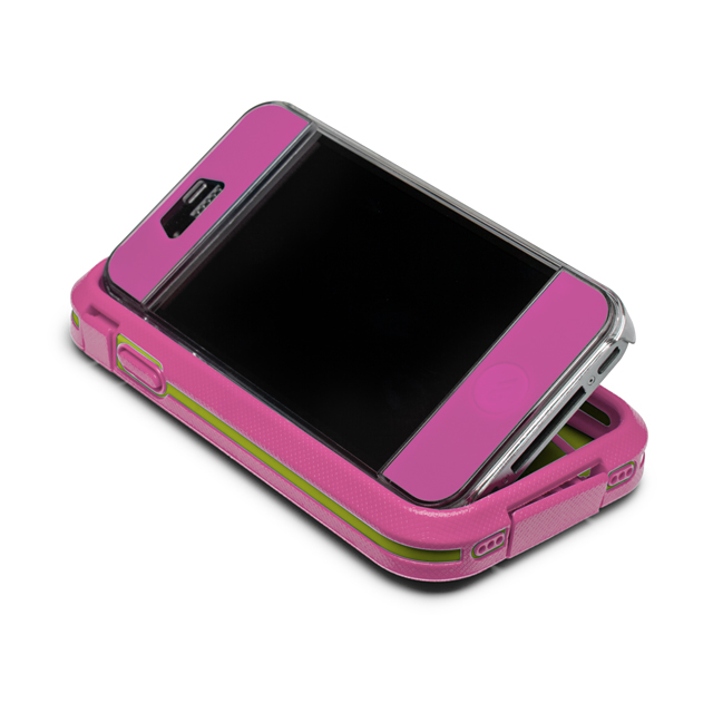 【iPhone4S/4 ケース】Case-Mate iPhone 4S / 4 Phantom Case, Raspberry/Limeサブ画像