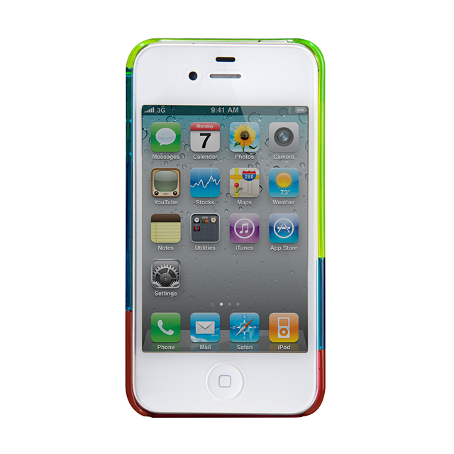 【iPhone4S/4 ケース】Colorways Case, Red/Yellow/Blueサブ画像