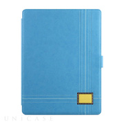 【iPad(第3世代) ケース】Masstige Color Point Folio ブルー