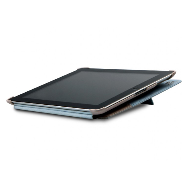 【iPad(第3世代) ケース】Masstige E-Note Diary スカイブルーサブ画像