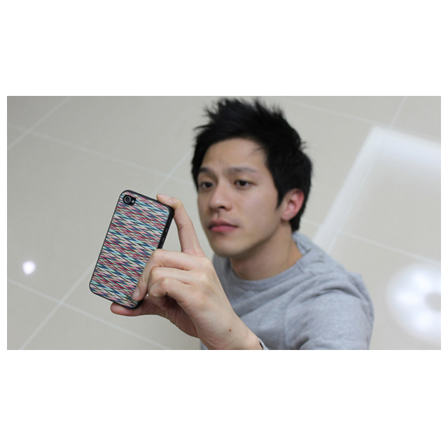 【iPhone4S/4 ケース】Real wood case Caleido Sylvia’s Checkgoods_nameサブ画像