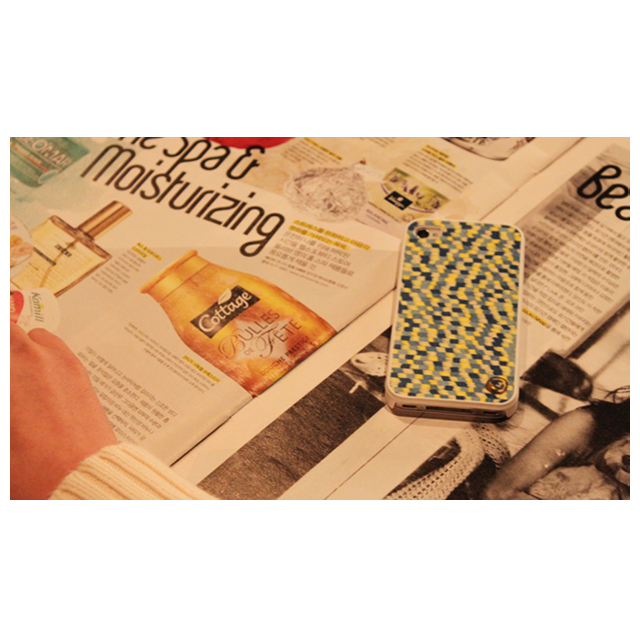 【iPhone4S/4 ケース】Real wood case Caleido Godhbluetouch Whitegoods_nameサブ画像