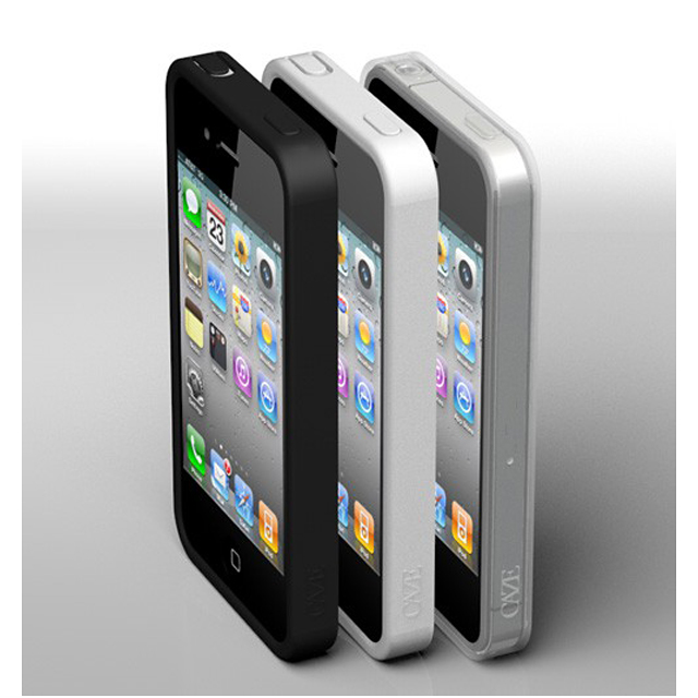 【iPhone4S/4 ケース】Zero 5 Pro Clear for iPhone 4/4S - Blackサブ画像