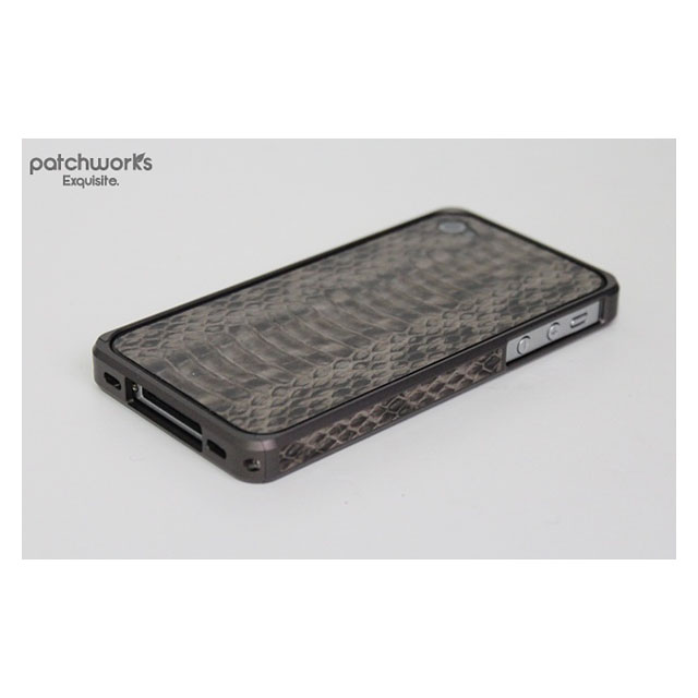 Alloy X Leather Bumper for iPhone 4/4S - Titaniumgoods_nameサブ画像