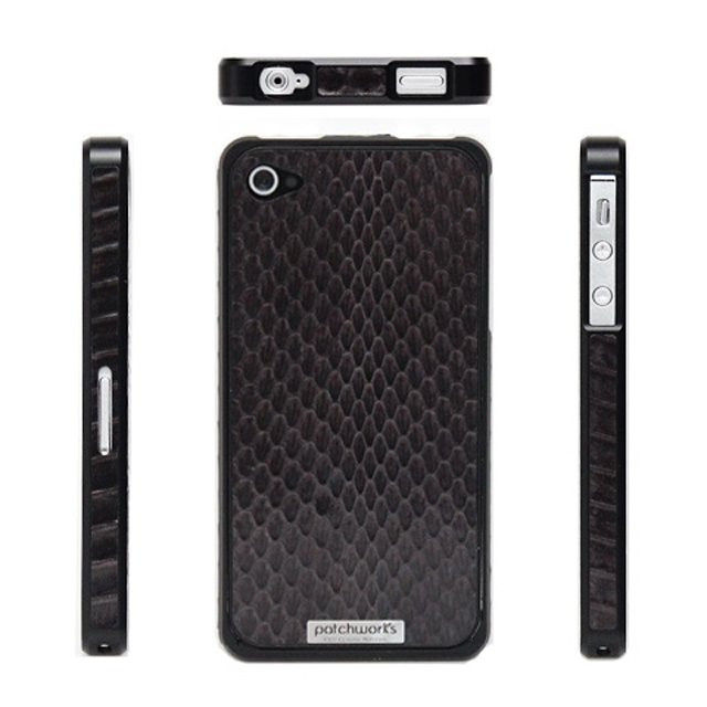Alloy X Leather Bumper for iPhone 4/4S - Blackサブ画像