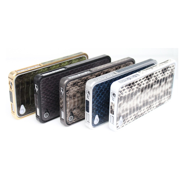 Alloy X Leather Bumper for iPhone 4/4S - Blackサブ画像
