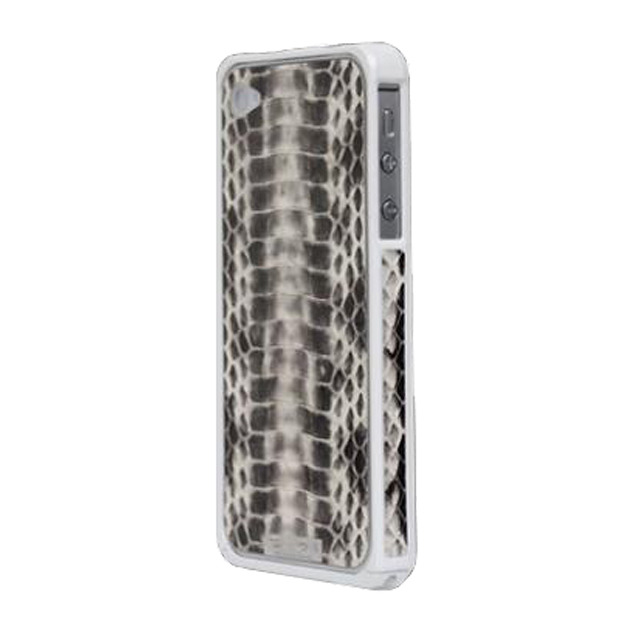 Alloy X Leather Bumper for iPhone 4/4S - White