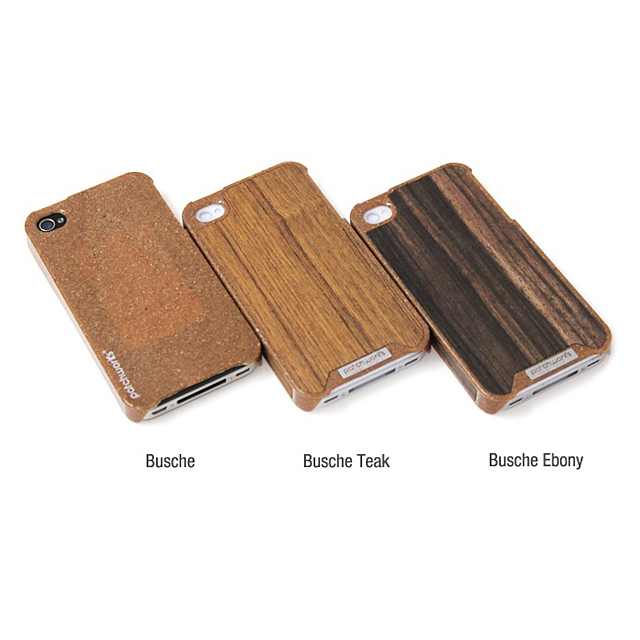 【iPhone4S/4 ケース】Liquid Wood for iPhone 4/4S - Busche Teakサブ画像