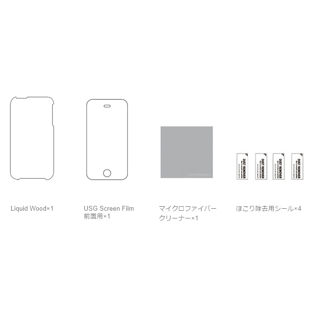 【iPhone4S/4 ケース】Liquid Wood for iPhone 4/4S - Busche Teakサブ画像