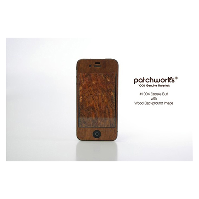 【iPhone4S/4】Naked Nature Collection for iPhone 4/4S - Sapele Burlサブ画像