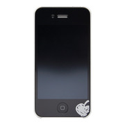 【iPhone4S/4 フィルム】AppBankオリジナル フィルムセット for iPhone 4S/4 (シルバー)