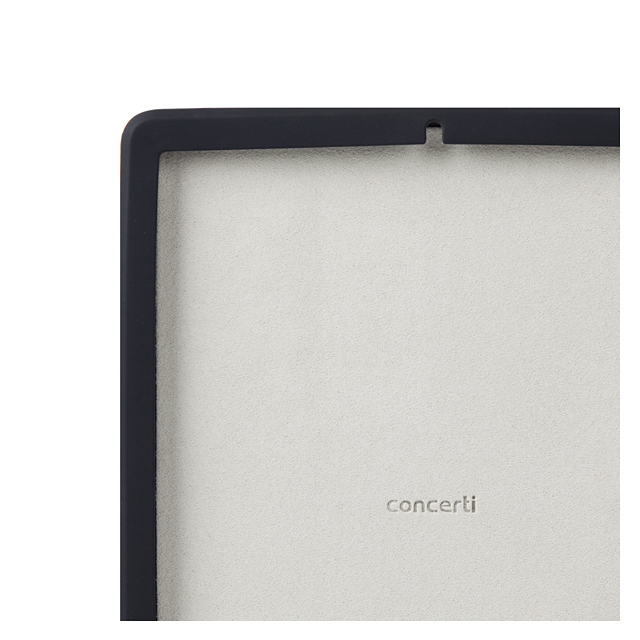 【iPad(第3世代/第4世代) ケース】concerti for iPad 3rd Falcon Grayサブ画像