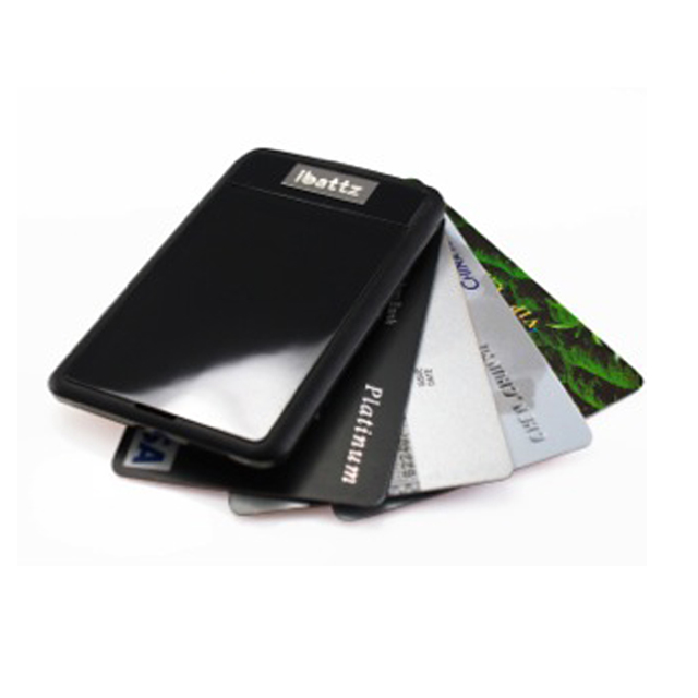 iBattz Mojo Removable  Power Card Wallet -Blackサブ画像