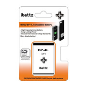 iBattz  純正 バッテリーパック 1500mA Mojo BP-4L IB-BP-4L-01
