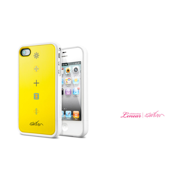 【iPhone4S/4 ケース】SGP iPhone 4S/4 Case Linear collaboration ”Karim Rashid” Series Harmony Yellowサブ画像