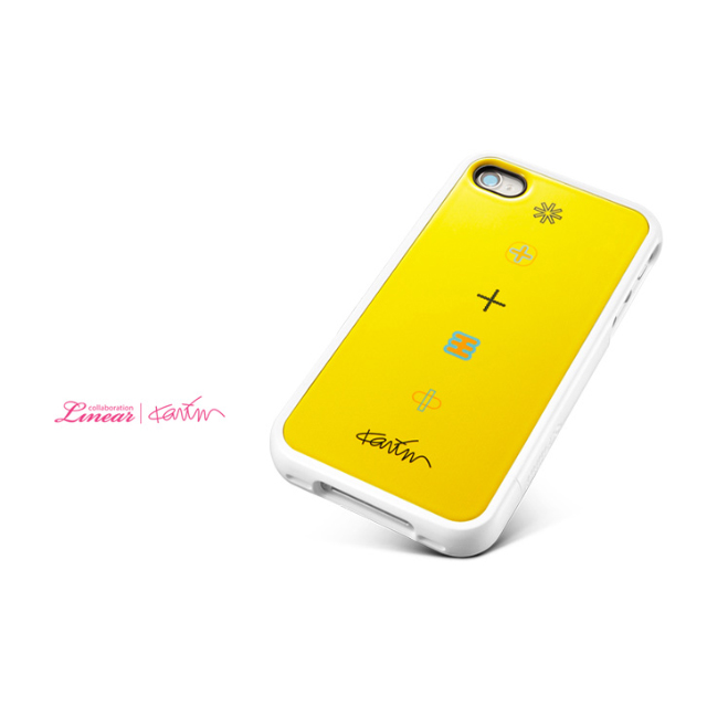 【iPhone4S/4 ケース】SGP iPhone 4S/4 Case Linear collaboration ”Karim Rashid” Series Harmony Yellowサブ画像