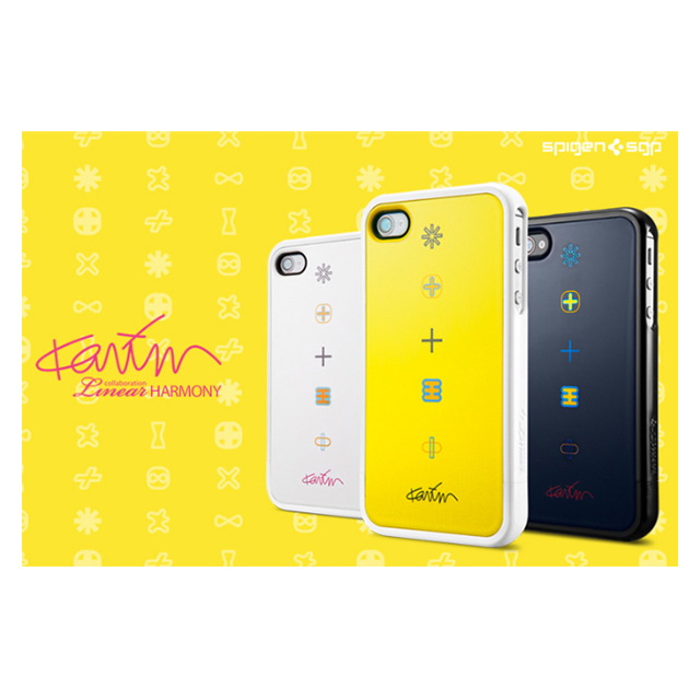 【iPhone4S/4 ケース】SGP iPhone 4S/4 Case Linear collaboration ”Karim Rashid” Series Harmony Yellowサブ画像