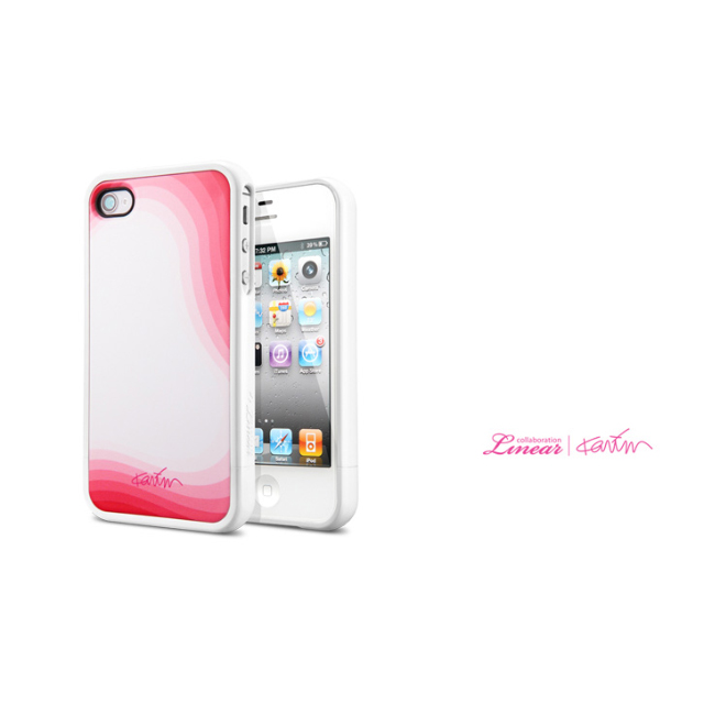 【iPhone4S/4 ケース】SGP iPhone 4S/4 Case Linear collaboration ”Karim Rashid” Series Blobism Whiteサブ画像