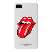 【iPhone4S/4 ケース】The Rolling Stones Classic Tongue White ? iPhone 4/4S Case