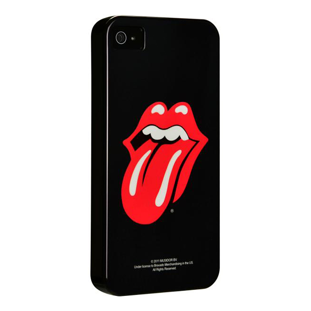 【iPhone4S/4 ケース】The Rolling Stones Classic Tongue Black ? iPhone 4/4S Caseサブ画像
