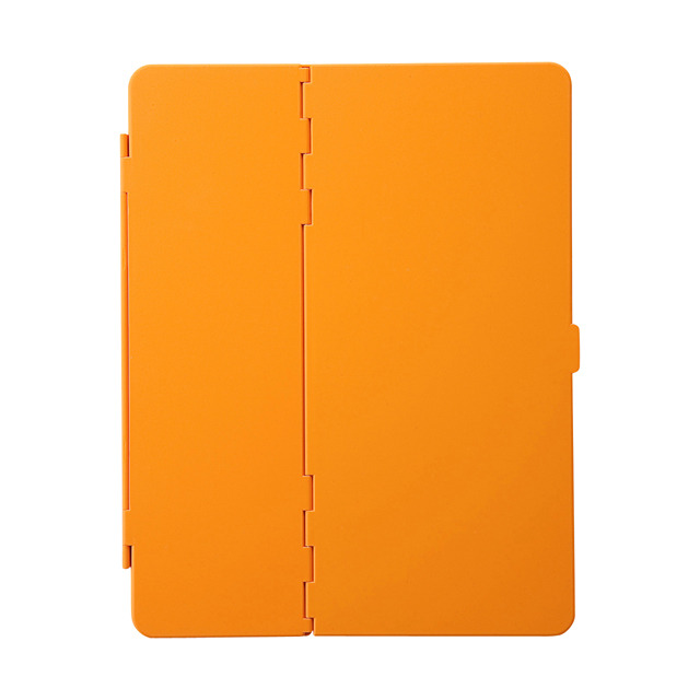 【iPad(第3世代/第4世代) ケース】iPadハードケース(スタンドタイプ、オレンジ)