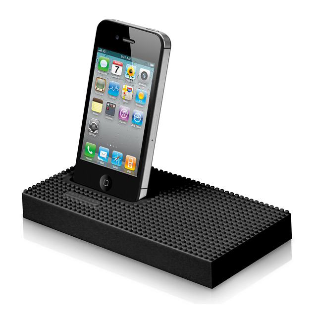 【iPhone iPod】essential TPE nanoblock Universal Dock ブラック