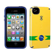【iPhone ケース】iPhone 4S CandyShell Brazil Flag