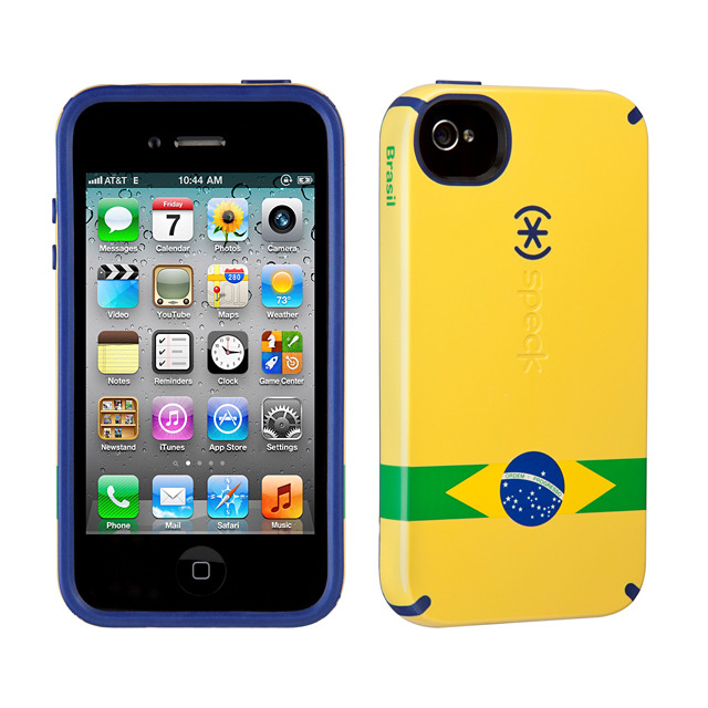 【iPhone ケース】iPhone 4S CandyShell Brazil Flag